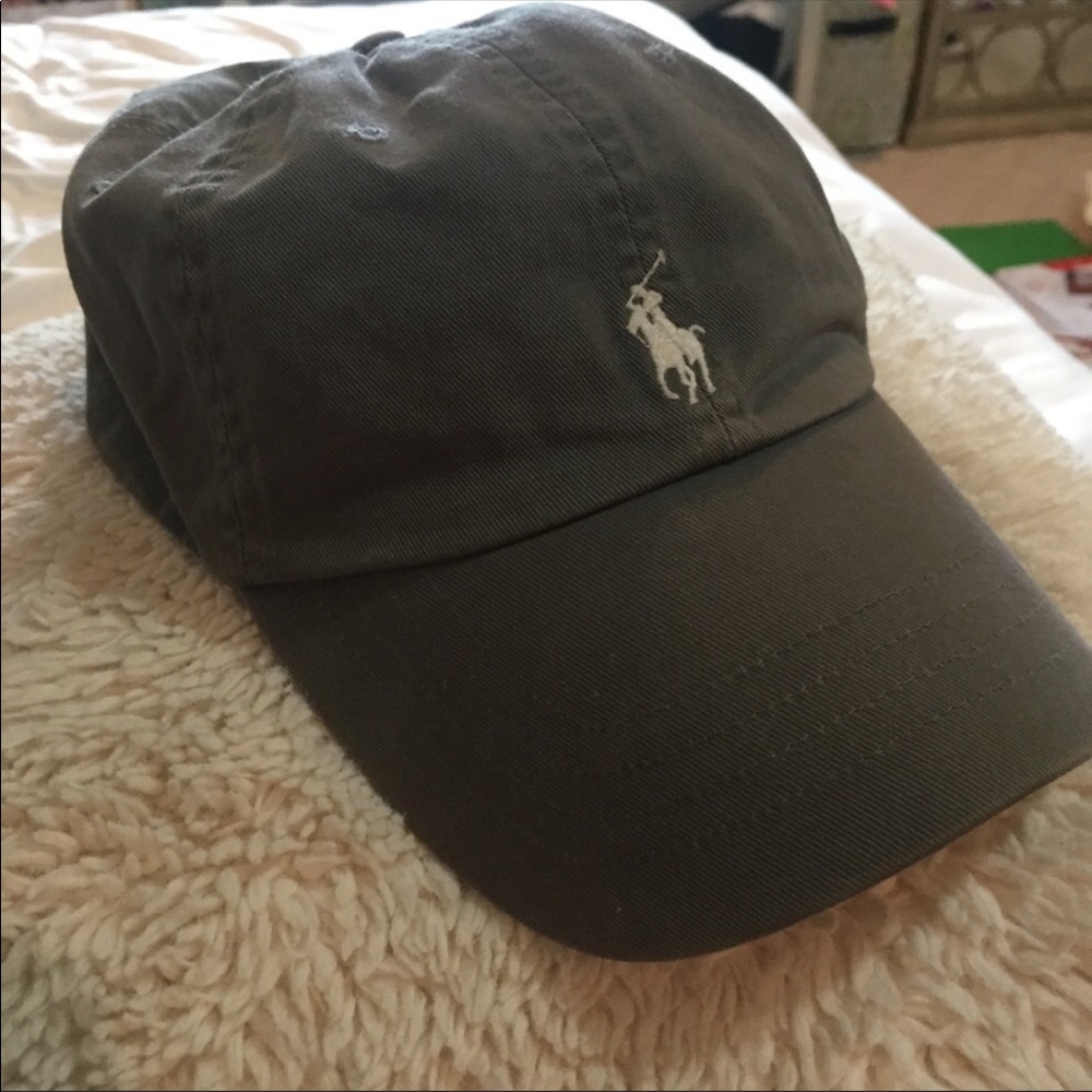 Ralph Lauren Polo Gray Baseball Cap